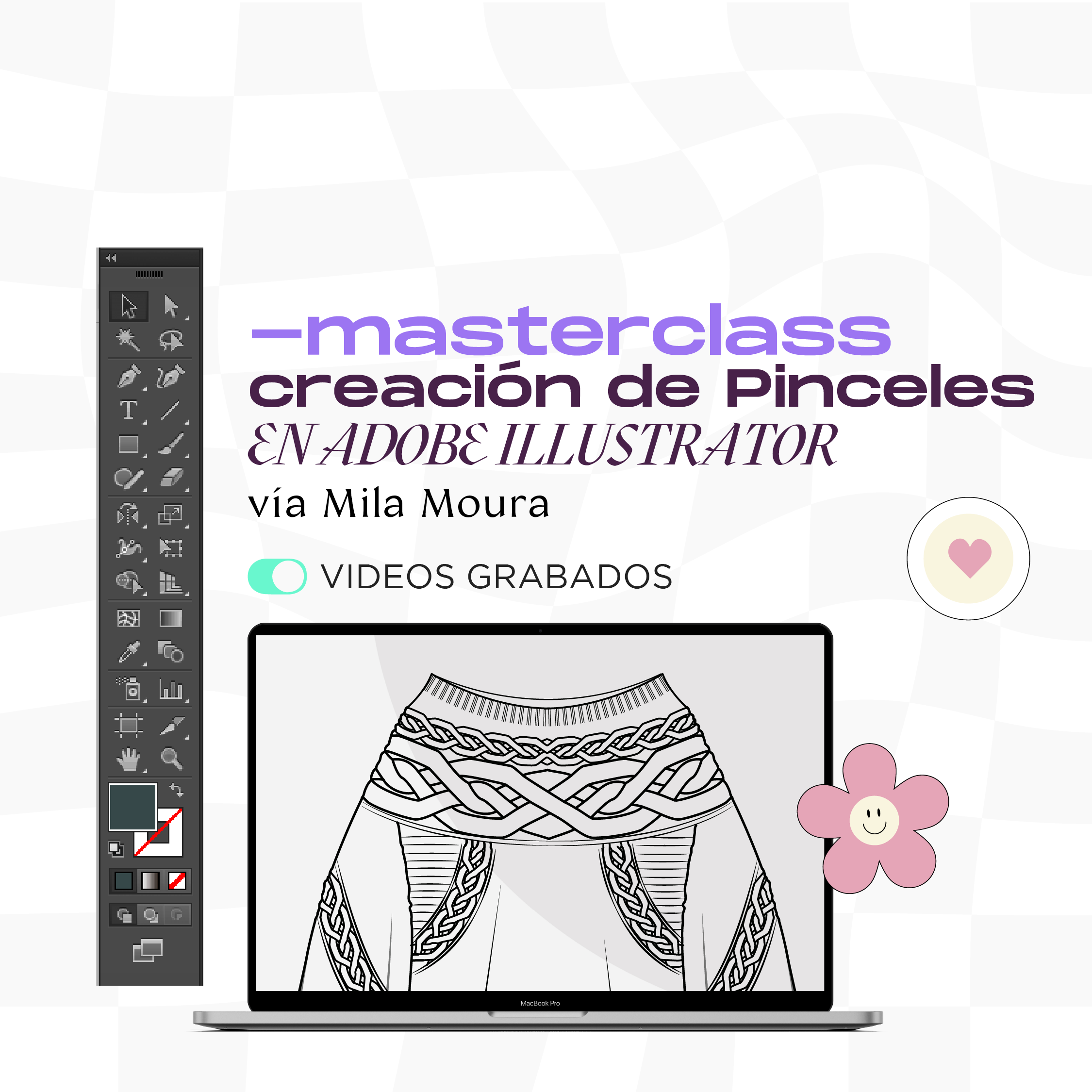 Masterclass | Pinceles en Adobe Illustrator